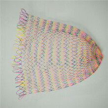 Ame Fish Net Fishing Landing Net Fishing Tools Double Line Braided Mesh Folding Dip Net Fishing Tackle Accesorry