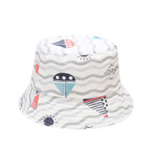 Liquidación de sombreros tipo cubo, sombrero de sol para bebé de 1 a 4 años con protección UV, estampado de dibujos animados, sombreros de verano