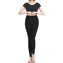 Women's Fleece-Lined Thermal Tights, Black, 2XL – Compatible with Cold Weather