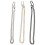 3pcs Pocket Watch Chain Multi-use Iron Chain Pants Chain Decorative Chains 1