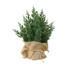 Artificial Christmas Tree Plastic Cedar Indoor Decor 3ft
