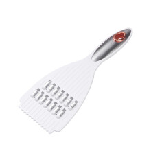 2-Pack Stainless Steel 4-Side Grater for Cheese, Carrot, Salad – Handheld Kitchen Slicer, Compatible with All Mandolines