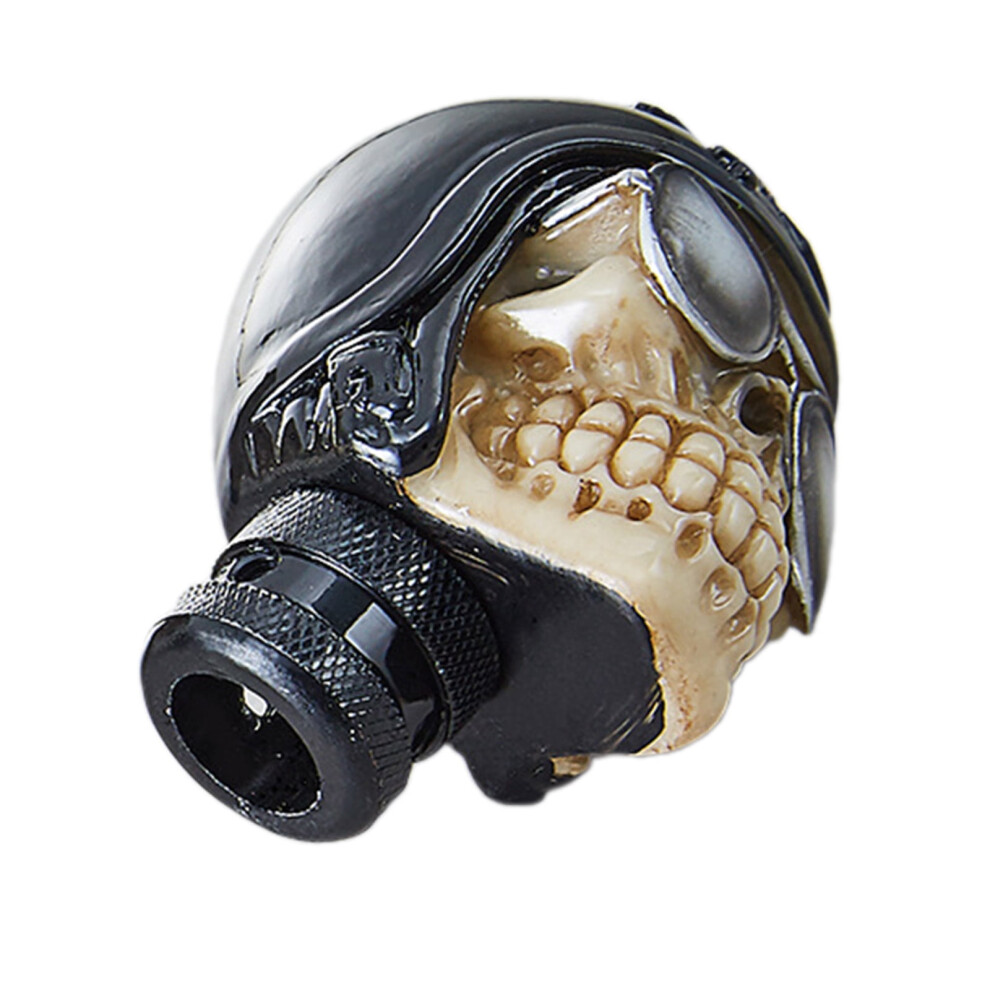 Stylish Resin Unique Skull Head Stick Car Gear Shifts Knob Manual Transmission Shifter Levers Interior Accessories 9087558648176