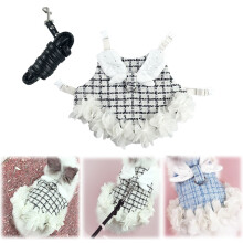 Small Pet Costume with Harness – Soft, Durable & Adjustable Lace Clothing Compatible with Rabbits, Hamsters, Guinea Pigs