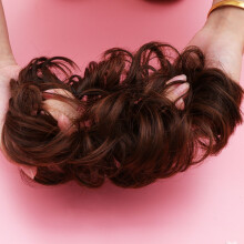 ibasenice hair buns for black women Hair Chignon Hair Decoration High Temperature Fiber 2Set