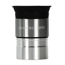 Wide Angles 25mm 1.25inch Full Metal Eyepiece for Amateur Professional Use with Comfortable Viewing