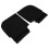 Black Windproof Motorcycle Gloves 2 Pcs 1