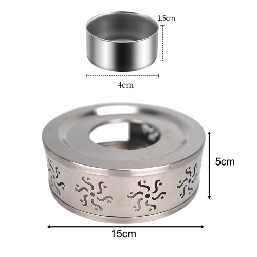 Stainless Steel Tea Warmer Holder 1 Piece