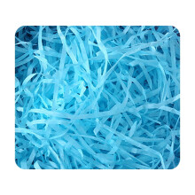 Blue Shredded Crinkle Paper Gift Basket Filler – Decorative, Soft Protective Packaging, Raffia Alternative, Compatible with Gift Boxes & Hampers