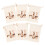 Easter Bunny Drawstring Bags Cotton-Linen 6-Pc 1
