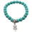 Retrostyle bracelet set with turquoise beads 1