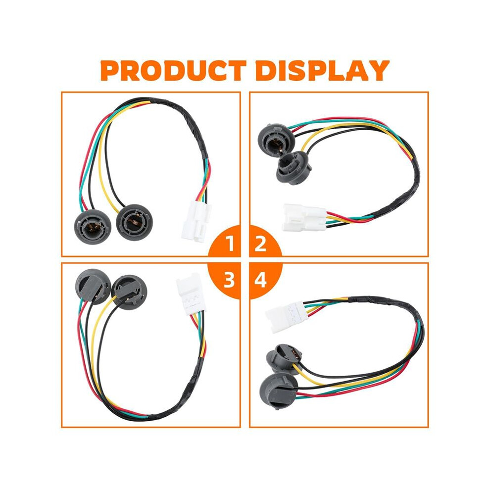 Rear Tail Socket Wire Harness Kit 92440-1M200 For Forte 2009-2013 Tail Assemblies Accessories Light 6031144171794