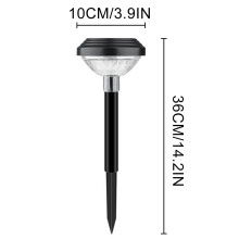 Solar Led Garden Lights | Rgb Color Changing Outdoor Solar Lights for Yard, Walkway & Patio Decor | Ip65 Waterproof