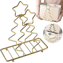 Metal Napkin Holder Stand – Creative Tabletop Upright Tissue Holder for Home, Hotel & Desktop Decoration