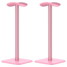 2Pcs Stylish Headset Stand for Desk – Stable, Removable Headphone Holder, Compatible with Gaming & Office Use