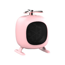 Space Heater Desktop Mini Helicopter Pink