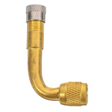 90 Degree Brass Tire Valve Stem Extension Adapter for Motorcycle Car Truck Air Tyre Valve