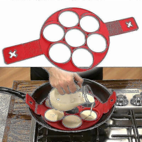 Non-stick pancake making tool egg ring cheese egg pan frying pan flip cover