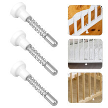 Door Knob Plate Iron Safety Protection 4 pcs