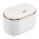 Small Trash Can with Lid Grip Desktop Office Baby 1