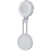 3-in-1 Magnetic Selfie Light with Makeup Mirror, Foldable LED Fill Light, 2700K–7500K, Rechargeable Clip-On for Photos & Video