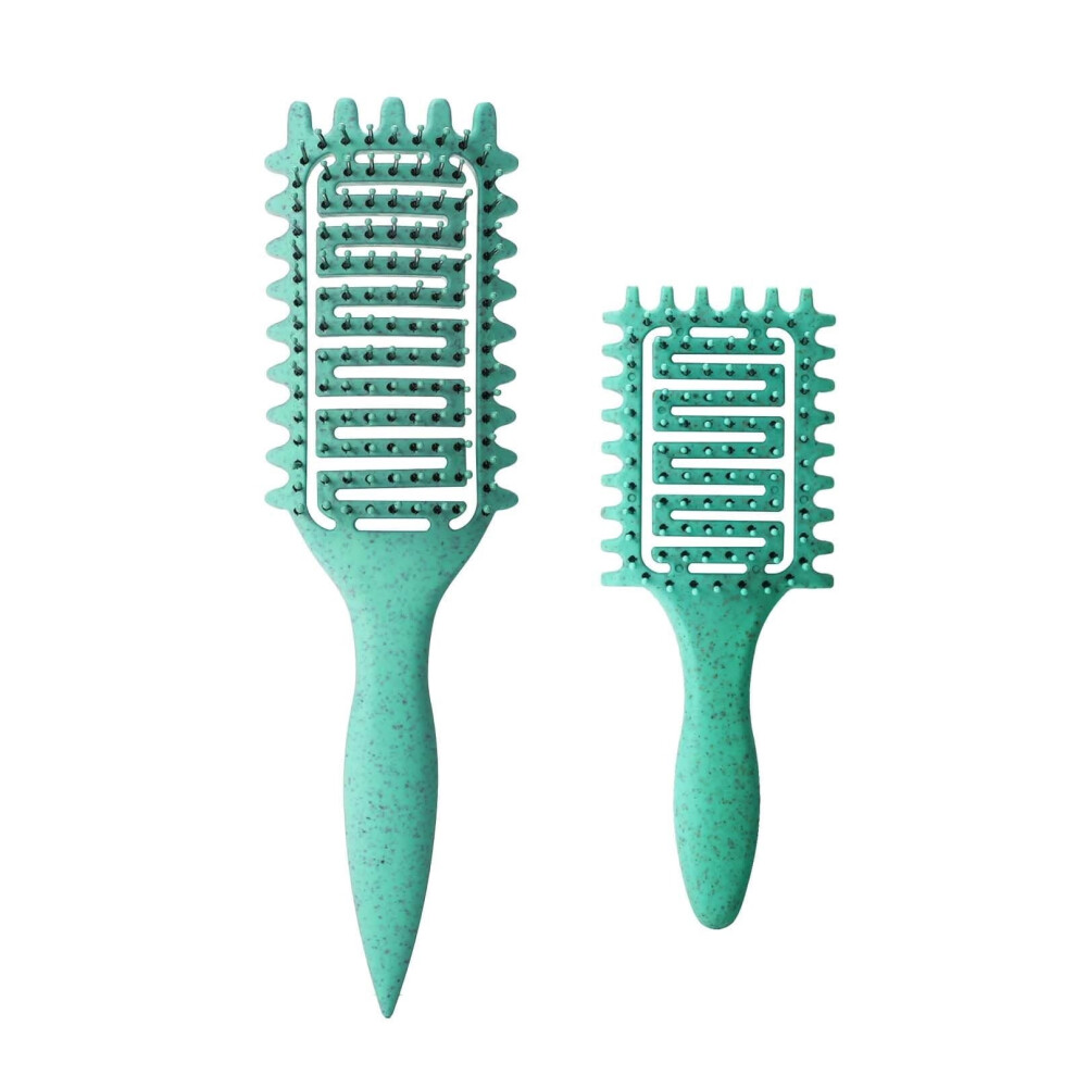 Pink Curl Defining Brush Curly Hair Brush,Vented Hair Brush For Detangling, Shaping And Defining Curls For Women And Men Less Pulling (Pink)