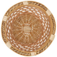 Fruit Basket Rattan 1Pc 7.86x7.86x4.32in
