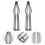 Stainless Steel Grilling Rack 2Pcs Vertical Chicken Roaster Rack for Cooking Tools 1