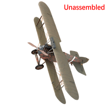 1:33 Phonix D II Fighter Paper Model Military Puzzle Kit DIY for Hobbyists Collectors Accurate Scale Retro Aviation Design Display