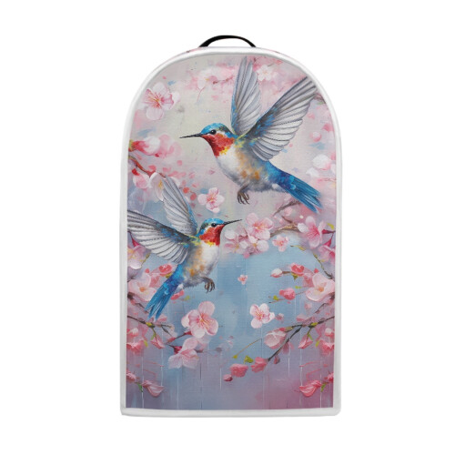 Hummingbird Cherry Blossom Dust Cover for Kitchen Dustproof Top Handle