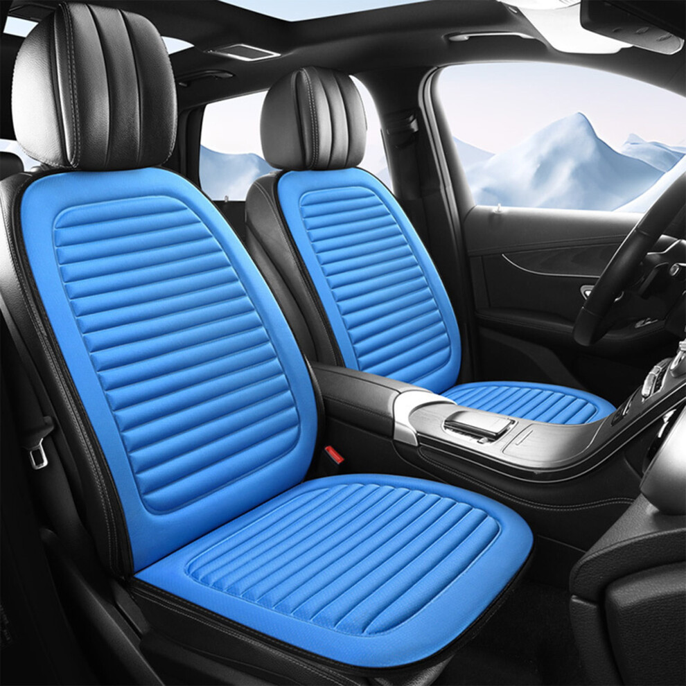 Ventilated Car Seat Cushion With Back Support For Year-Round Comfort And Cooling 9362892462986