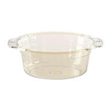 Thickened Large-capacity Transparent Washbasin Household Students Dormitory Bathroom Plastic Basin Small Infant Foot Wash Basin