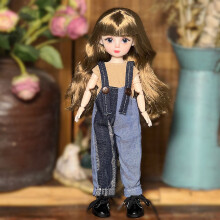 30cm Loli Doll Dress-Up Set with 20 Joints, Painted Lips, Premium Flexible Body for Customization – Collectible & Gift, Compatible with XXX