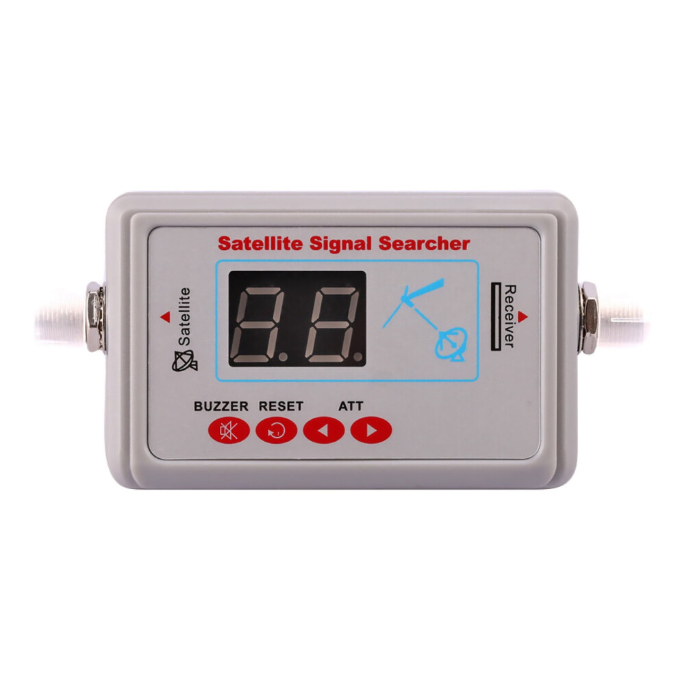 Led Satellite Finder For Accurate Dish Alignment For Directv Dish Network Free-To-Air Systems Power From Receiver Light 9180333271092