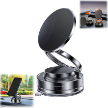 2/1 Stück Handyhalterung, 360 verstellbarer magnetischer Vakuum-Handyhalter, Handyständer, Handyhalterung mit Vakuumabsorption