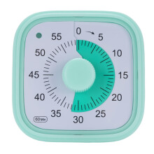 60-Minute Visual Countdown Timer with 3 Sound Options