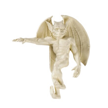 1PC Gothic Gargoyle Statue, Door Frame Wall Decor, Stone-Like Fantasy Sculpture for Entrance & Indoor – Compatible with Gothic Themes