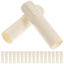20 Pcs Lightweight Candle Covers Candle Sleeves Tear Pattern Chandelier Sleeves