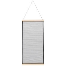 Organizador de joyas colgante de pared, colgador de pendientes, organizador de joyas de malla
