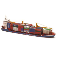 Military Nautical Collectible Paper Model Polish Gdansk Cargo Ship for Hobbyists and Enthusiasts