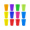 Triani Reusable Plastic Cups 9 oz 12 Pcs 1