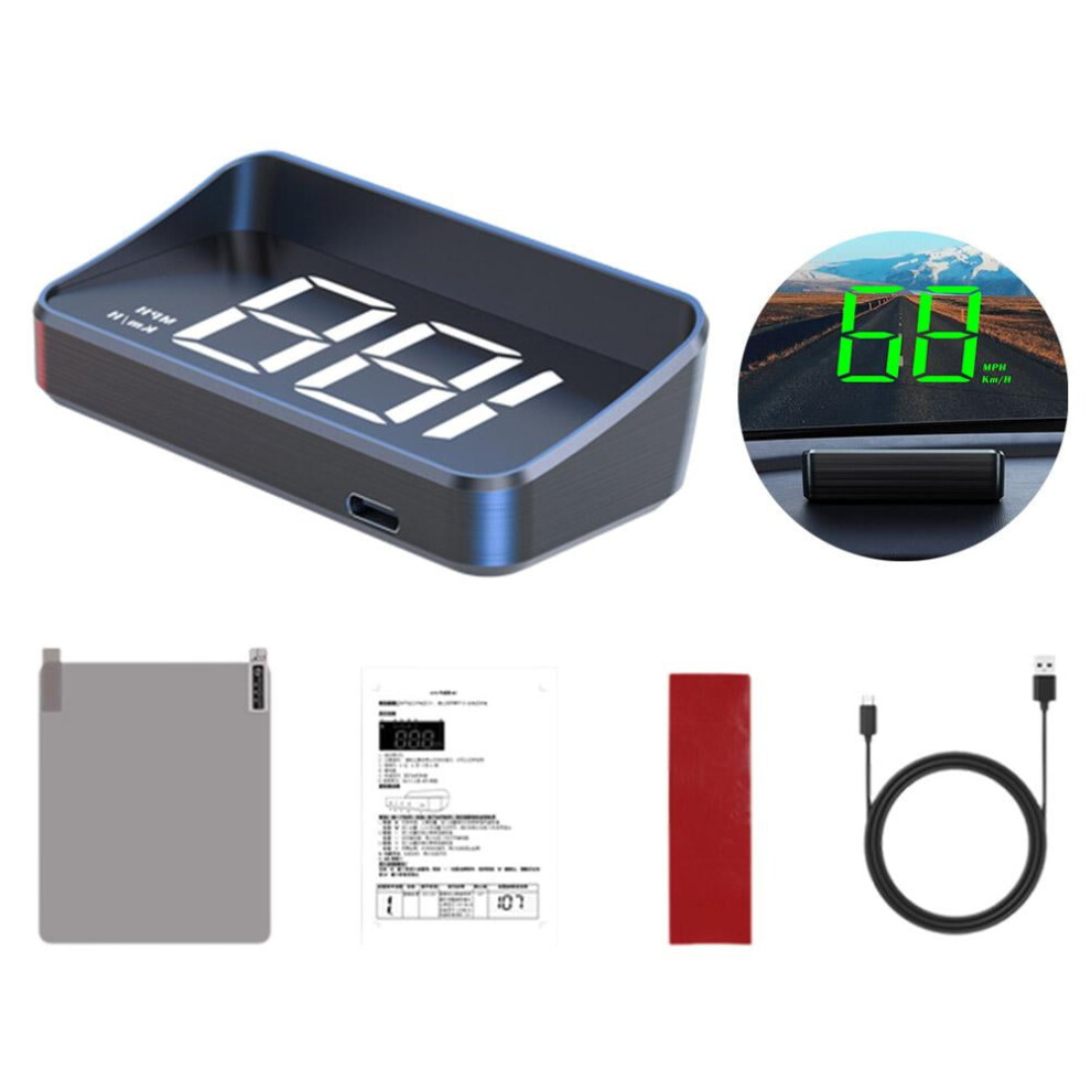 Car Speedometer Digital Hud Head Up Display Universal Gps Projectors Speedomete White 9122141089162