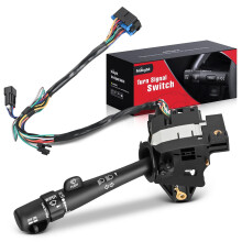 Turn Signal Switch Compatible with 2000–2005 Chevrolet Impala V6 3.4L/3.8L Sedan w/Cruise & Wiper Lever