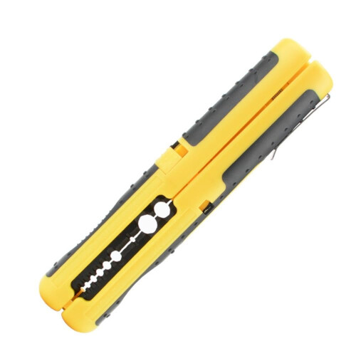 Portable Multi-Functional Wire Stripper Pliers, Slip-Resistant Ergonomic Handle, Built-in Spring, Sturdy & Durable