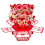 Valentine's Day 3D Card Box with Envelope and Note Tag 1 pc 1