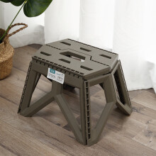 Heavy Duty Portable Folding Stool – ABS Plastic, Non-Slip, Lightweight, Ergonomic Design for Camping, Fishing, Indoor/Outdoor Use