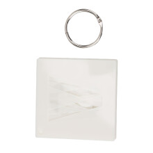 Letter Number Stencil Set 36pcs 2 Inch Reusable Metal Ring for Spray Painting
