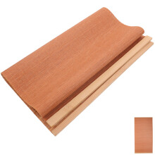 ULTNICE 1Set Bamboo Table Runner for Tea Table and Home Use in Brown 11.8x7.9in