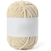 Fluffy Velvet Yarn for Crocheting, Chunky Chenille Blanket Yarn for Crochet, Soft Fuzzy Puzzle Yarn for Knitting, Bulky Thick Amigurumi Crochet Yarns