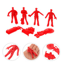 1 ensemble de figurines miniatures de pompiers